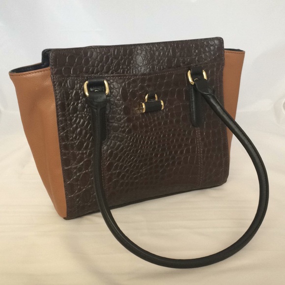 Tignanello Color Me Croco Embossed Shopper - Picture 2 of 6